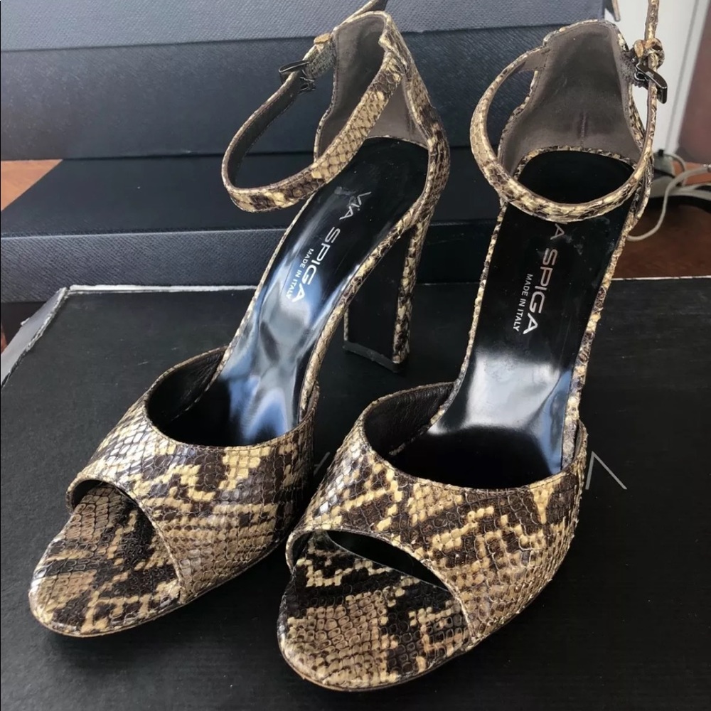 Via Spiga python sandal - Picture 4 of 6